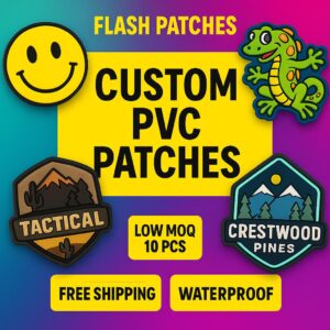 Tactical PVC Patches | 2D 3D Rubber Patches | Custom Brand Logo | Bulk Orders